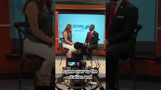 SCORE Connect | Anna-Vija (McClain) McCloud & Dr. Isaac Addae discussing Nashville small businesses.