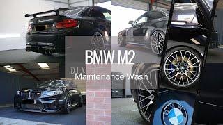 BMW M2 in for our Maintenance Wash