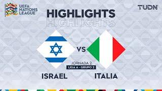 HIGHLIGHTS - Israel vs Italia | UEFA Nations League 2024 | TUDN