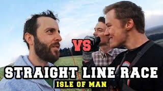 I raced my straight line rivals across the Isle of Man (and it was epic)