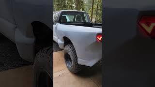 RZR taillights on Chevy S10 #chevrolets10 #widebody #wip #rzr