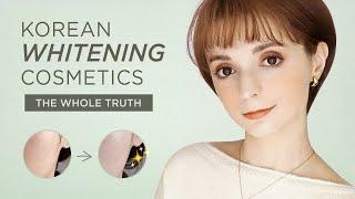 Korean Whitening Products - The Truth About Korean Skin Brightening Cosmetics.  미백화장품 알고 쓰기