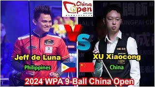 Jeff de Luna VS XU Xiaocong | 2024 WPA 9-Ball China Open