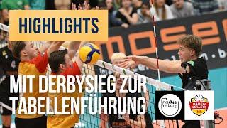 FT 1844 Freiburg - Baden Volleys SSC Karlsruhe | Highlights Volleyball Bundesliga