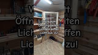 Ganze Tour auf youtube Videos. ⬇️ #werkstatt #werkstattausrüstung #diywerkstatt