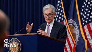 WATCH LIVE: Federal Reserve Chair Powell holds news conference following interest rate meeting