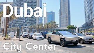 Dubai [4K] Amazing City Center, Downtown Dubai Walking Tour 