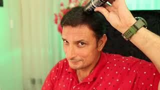 StyleMake Thickener Hair Building Fiber Usage by Rushad Rana