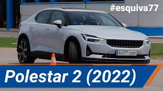 Polestar 2 (2022) - Maniobra de esquiva #esquiva77 (moose test) y #eslalon77 | km77.com