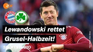 FC Bayern – Greuther Fürth Highlights | Bundesliga, 23. Spieltag 2021/22 | sportstudio