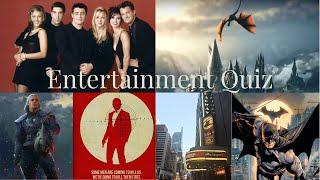 Entertainment Quiz | Test your knowledge with 20 Trivia Questions | Movies - TV Series - Music