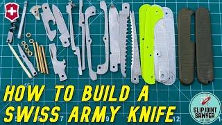 How To Build A Victorinox Swiss Army Knife - Beginner's Guide