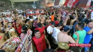 TRINCHERA NORTE LA PREVIA (completa) - UNIVERSITARIO VS LDU QUITO 2024 LIBERTADORES