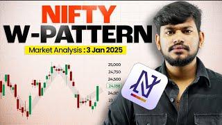 Nifty “W” - Market Analysis and Intraday Levels || Nifty and Banknifty || 03 JAN 2024