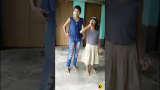 Deepanshu bharti and simar bharti dancing funny video