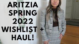 Aritzia Spring 2022 Wishlist+ Haul!