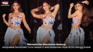 Jacqueline Fernandez’s Stunning Dubai DA-BANGG Tour Makeup Look #jaqulinefernandez