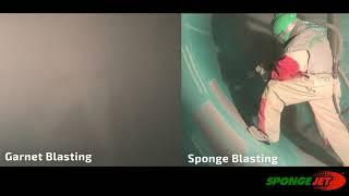 Sponge Blasting vs. Garnet