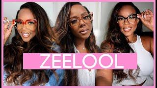 SUPER AFFORDABLE GLASSES TRY ON HAUL FT. ZEELOOL | CRYSTAL CHANEL