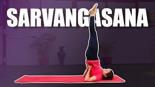 Sarvangasana | Yoga Posture | Shoulder Stand Pose