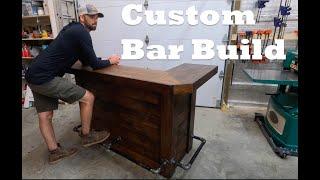 Custom Bar Build - Tutorial Style DIY Video