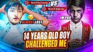 14 Year Old Kid Challenged Me🫡 | I Almost Lost | Pubg Mobile | How Brand