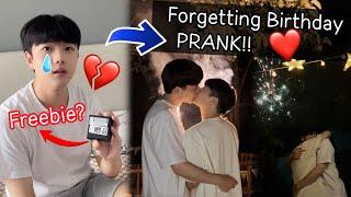 Forgetting Birthday Prank On BoyfriendFirework French Kiss [BL Couple]