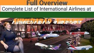 Complete List of International Airlines at Ahmedabad Airport | Full Overview