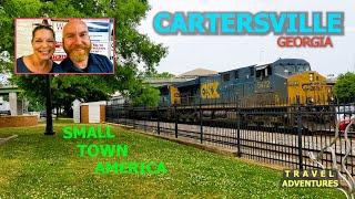 Cartersville Georgia | Best Pizza, Ice Cream, Burger and Breakfast in a Historic Train Depot Town