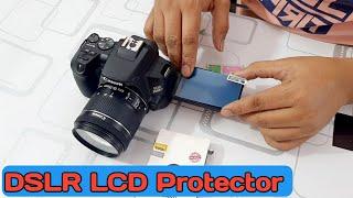 Canon 200d Mark 2 LCD Screen protector | DSLR lcd Glass Guard