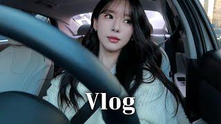 VLOG | 직장인브이로그 | 연약한 마음이 들 땐 다들 어떻게 하시나요? | 닭가슴살 추천 | 홈메이드케이크 | 맛집탐방‍️(뜻한바,루카즈,캐롤스,수신닭발,평이담백뼈칼국수)