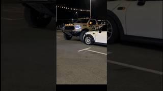 3 #minicopper #vs #fordraptor #funny #cars video #trending #shortvideos #video #crash #youtube #yt