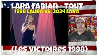 Lara Fabian - Tout (Les Victoires 1998) HQ - REACTION - Just WOW!