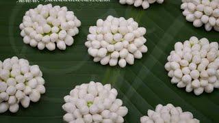 2 minutes flower Billai/DIY Brooch/jasmine flower jadai/Bridal jadai billai with fresh flowers/veni