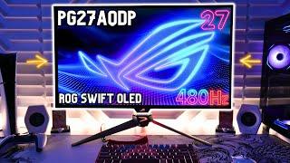 ASUS ROG Swift OLED PG27AQDP Unboxing, First Impressions, and 480Hz 1440P GameplayW-OLED