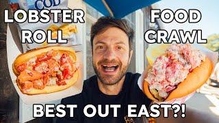 10 MUST EAT Lobster Rolls Out East (hamptons, montauk) | Jeremy Jacobowitz