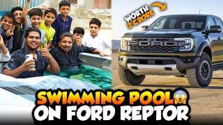 Ford reptor f150 m swimming pool bna dia || pakistan most expensive pool| buht maza kia