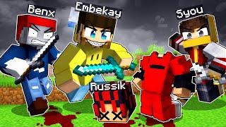 ICH TÖTE RUSSIK und BENX ? in MINECRAFT HELDEN