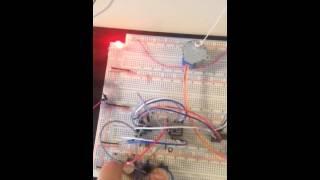 Stepper Motor with Micro Controller, Improved Switches