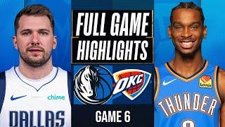 THUNDERS vs MAVERICKS Full Game 6 Highlights | May 18, 2024 | NBA Playoffs HIGHLIGHTS TODAY 2K23