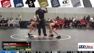 Mat 11 100 Shane Corrigan Wisconsin Vs Jordan Habben Kansas Blue