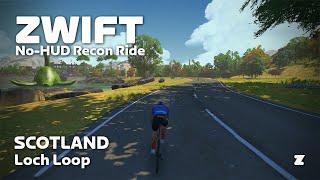 Zwift no-HUD recon: Loch Loop