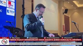 TMMOB İNŞAAT MÜHENDİSLERİ ODASI SAKARYA ŞUBESİ KURULUŞ YIL DÖNÜMÜ GALA GECESİ