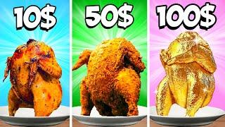 10$ vs 50$ vs 100$ Hähnchen von VANZAI