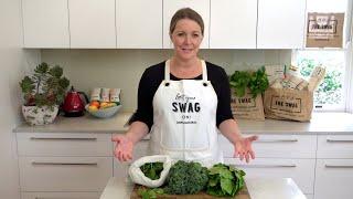 Loose, Leafy Greens: Avoid Plastic at the Shops with Swag Produce Bags