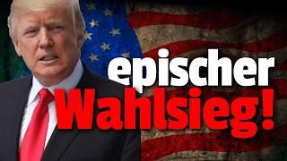 TRUMP gewinnt mit ERDRUTSCHSIEG! Deutsche Medien rasten aus