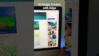 Image Create with AI from microsoft #windows11 #edge #ai