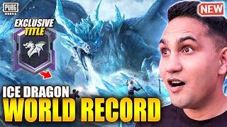 How To Defeat Ice Dragon | Frostborne Dragon's Bane Title | Frostborne Dragon Challenge| PUBG MOBILE