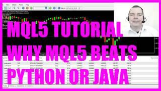 MQL5 TUTORIAL - WHY MQL5 BEATS PYTHON OR JAVA FOR ALGO TRADING