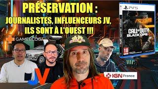 PRÉSERVATION : JOURNALISTES, INFLUENCEURS JV : ILS SONT À L'OUEST !